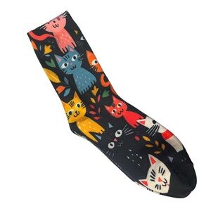 Cat Patterned Socks